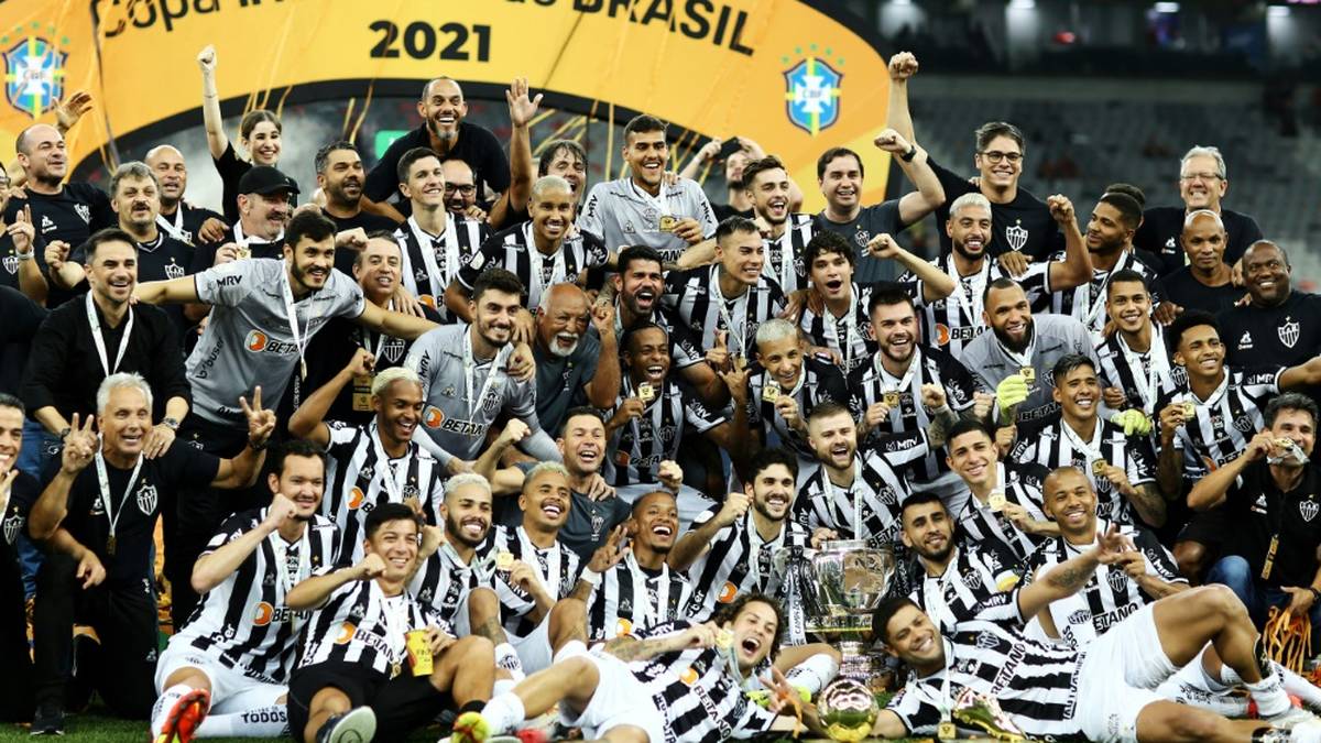 Atletico Mineiro feiert Pokalsieg