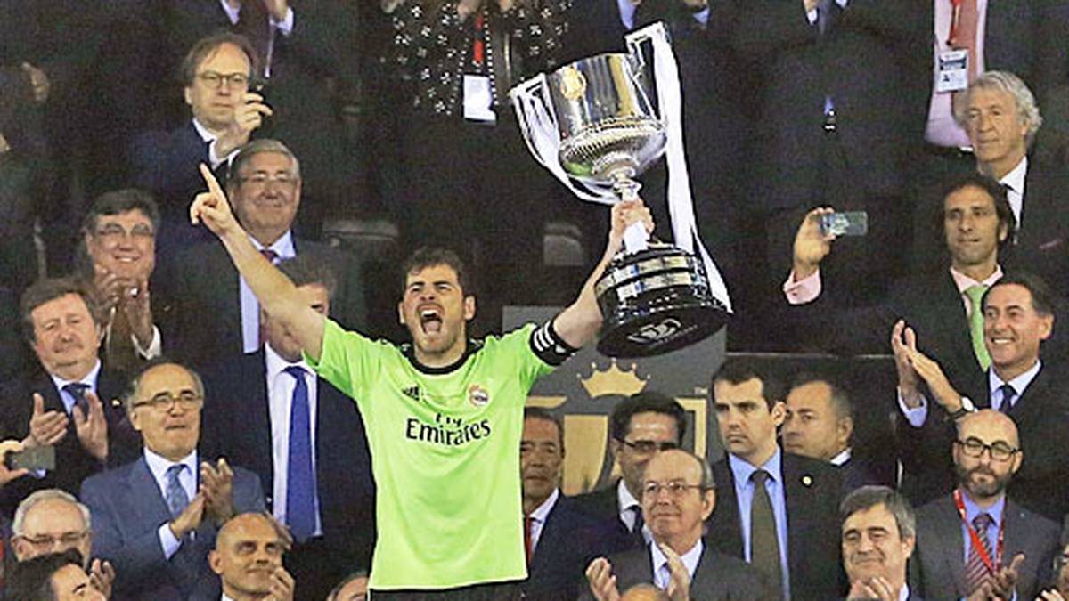 Mitte April 2014 sehen sich beide Teams im Finale der Copa Del Rey wieder. Der 101-Millionen-Euro-Zugang Gareth Bale schießt die Madrilenen kurz vor Schluss zum Sieg. In Valencia gleicht Marc Bartra zuvor die Führung durch Angel di Maria aus. Am Ende darf Real-Idol Iker Casillas die Trophäe in die Höhe strecken - zum 19. Mal in der Vereinsgeschichte