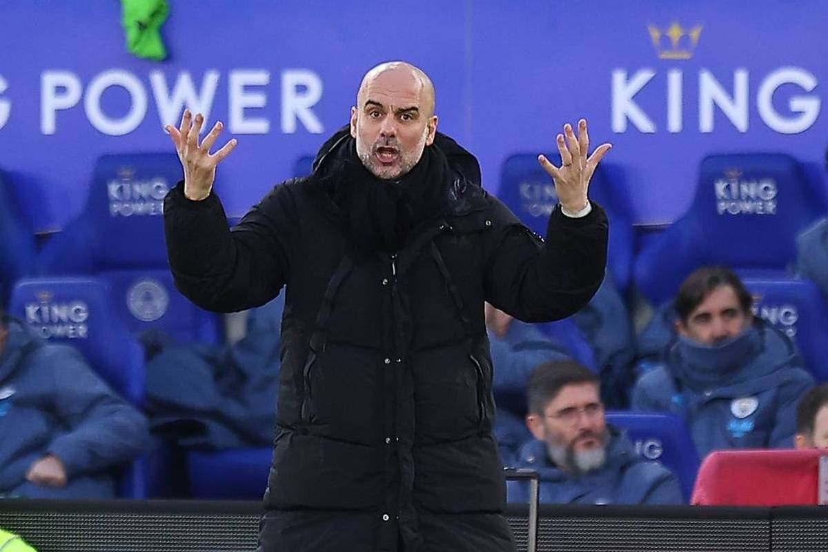 ManCity-Trainer Pep Guardiola zeigt sich nach dem knappen Sieg bei Leicester City erleichtert. Zugleich gibt er ein Versprechen für die kommenden Wochen ab.