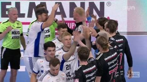 Die Highlights der Partie HC Erlangen - HSV Hamburg aus der Handball-Bundesliga im Video.