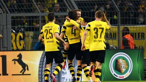 Borussia Dortmund steht im Halbfinale des DFB-Pokals