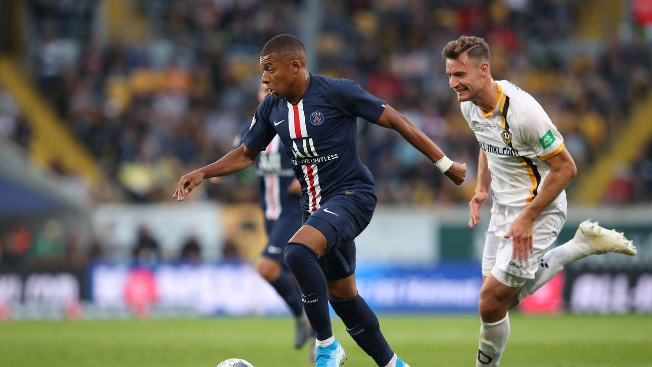 Dresden gegen PSG chancenlos