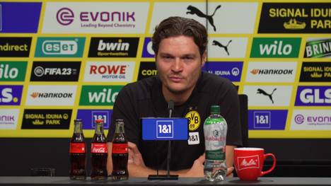 Edin Terzic wählte harte Worte zu der Spielleistung gegen Hannover und Köln. In der Pressekonferenz spricht er nun über die aktuelle Stimmung im Team.