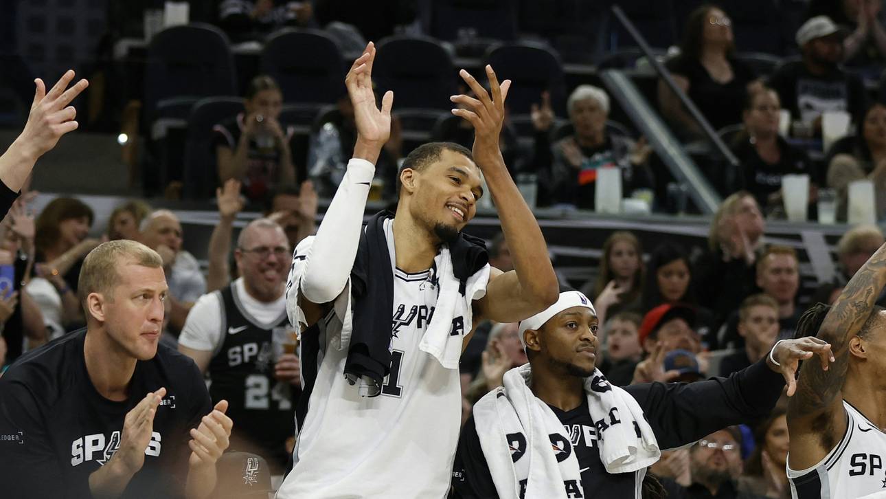 Wemby-Show bei Spurs-Sieg