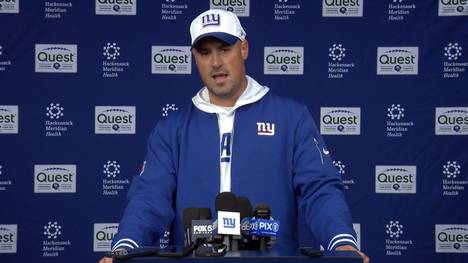 Mike Kafka trifft seine erste wichtige Entscheidung als Interimstrainer der New York Giants und nominiert Jameis Winston.