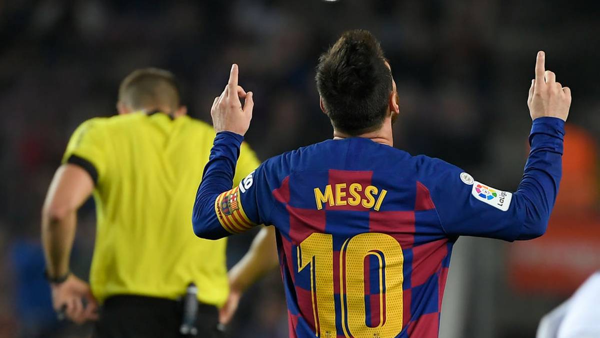 Lionel Messi erzielte gegen Valladolid sein 50. direktes Freistoß-Tor