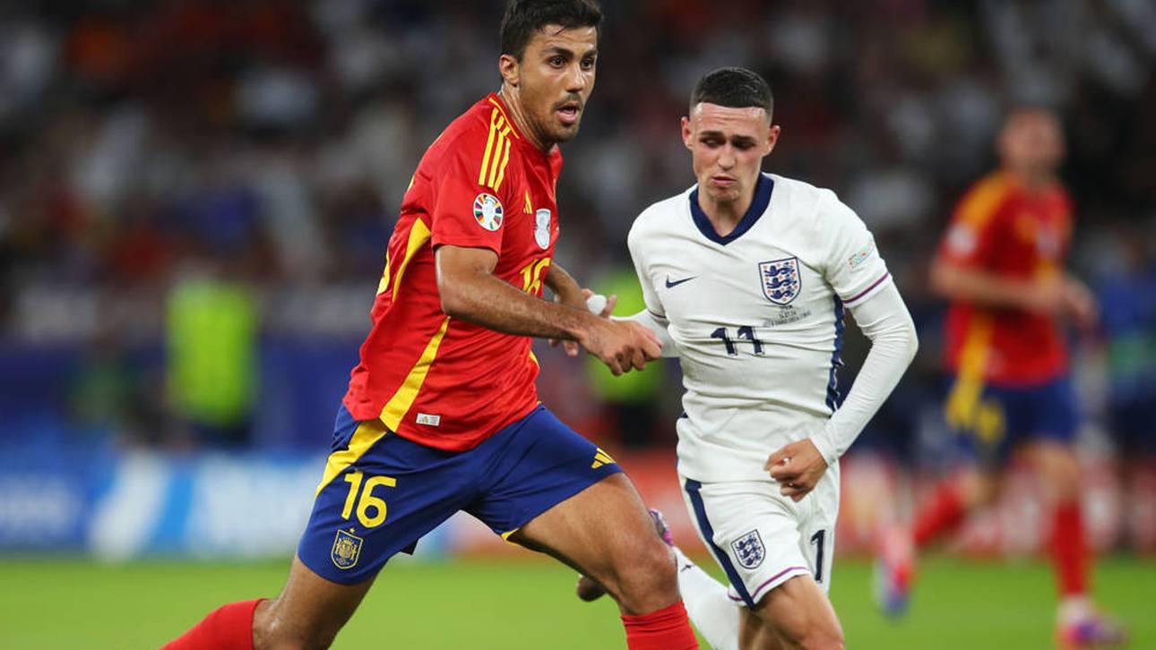 Rodri wurde im EM-Finale in der Pause ausgewechselt