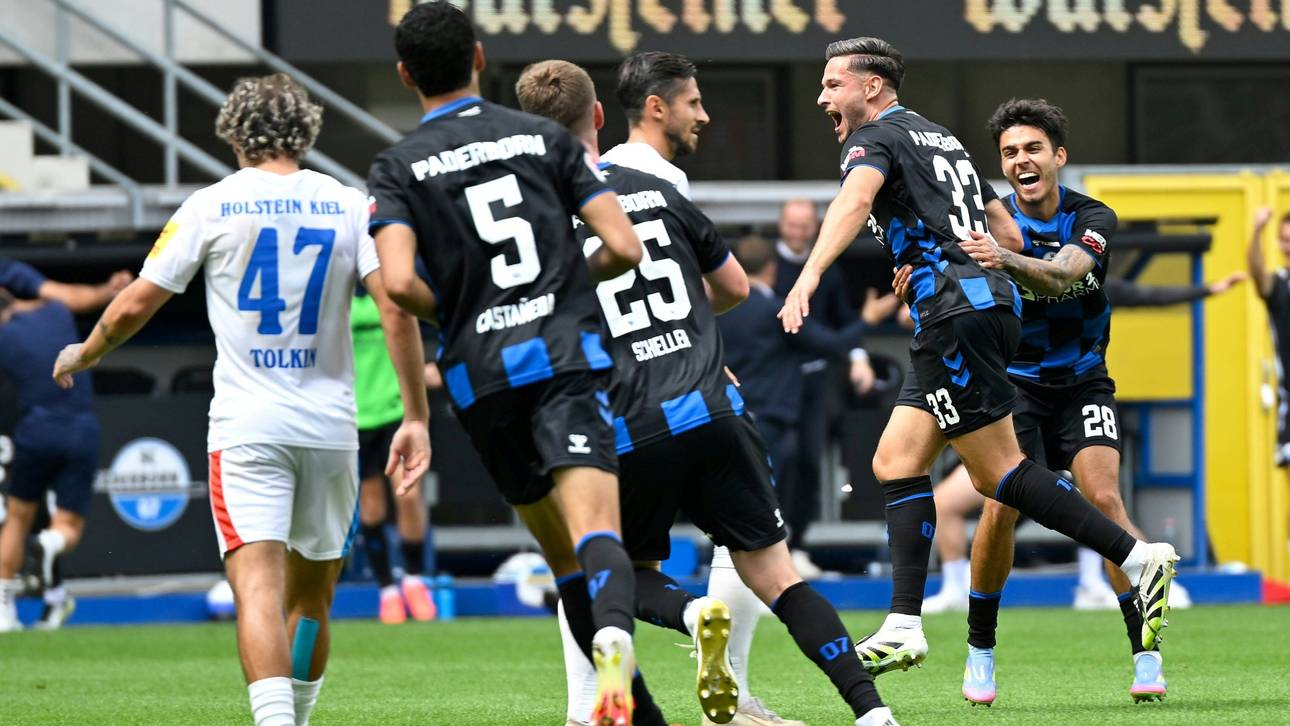 Verrückte Schlussphase bei Paderborn