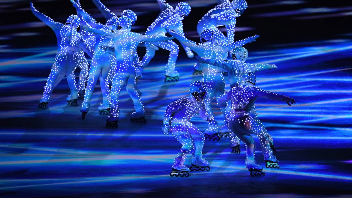 Ebenfalls bunt und voller Glitzer heißen sie ihre zukünftigen Gäste willkommen