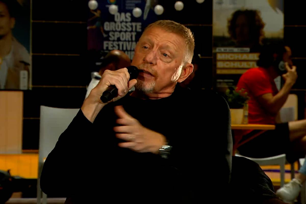 Boris Becker spricht über die Wimbledon-Pressekonferenz, bei der Alexander Zverev seine mentalen Probleme offenbarte. 