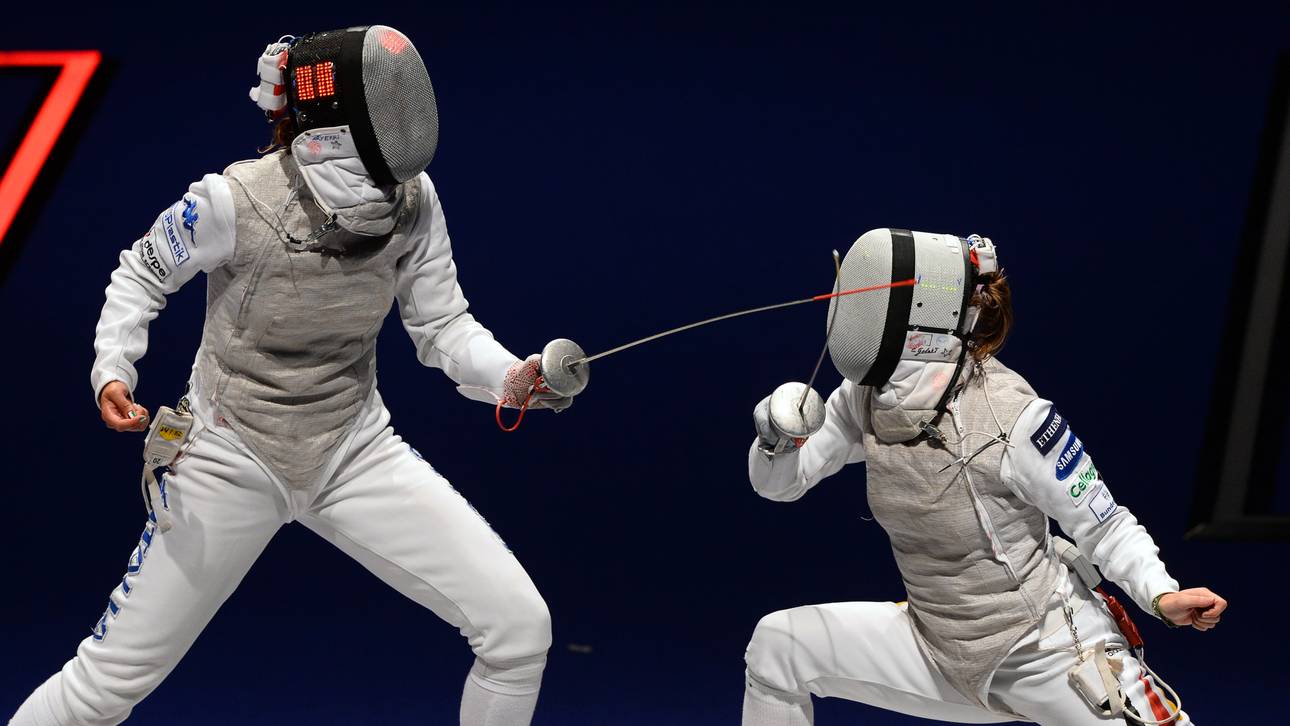 Florett-Damen verpassen Bronze