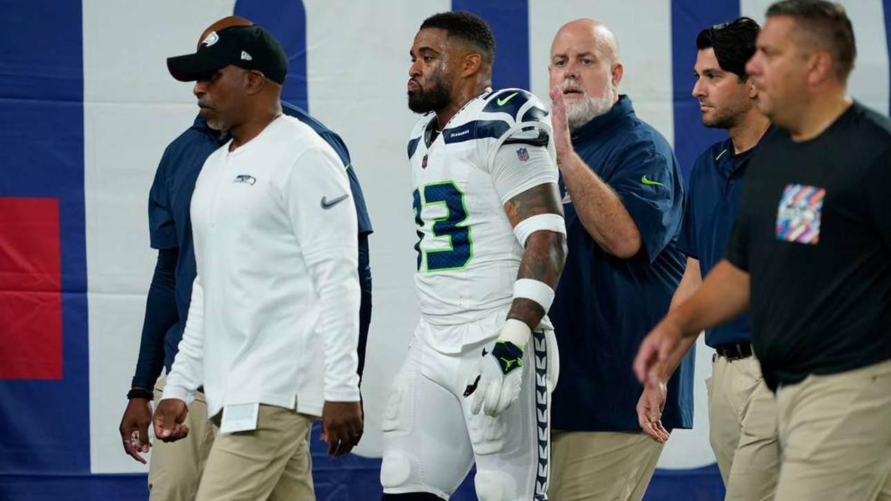 20490450ac137c523e202c46852c8cBei den Seattle Seahawks musste Safety Jamal Adams beim Sieg über die New York Giants bei seinem Comeback mit einer Gehirnerschütterung wieder runter f4a42fe40c
