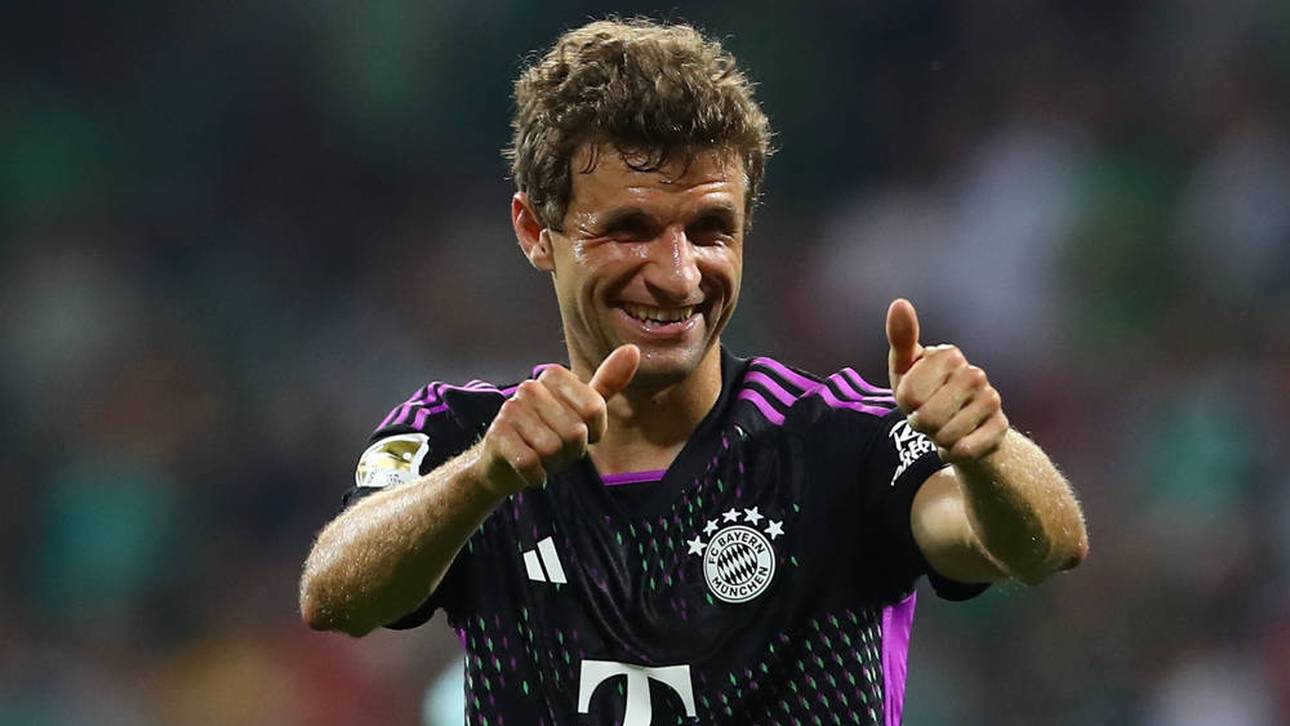 Müller-Spaß nach Bayern-Sieg