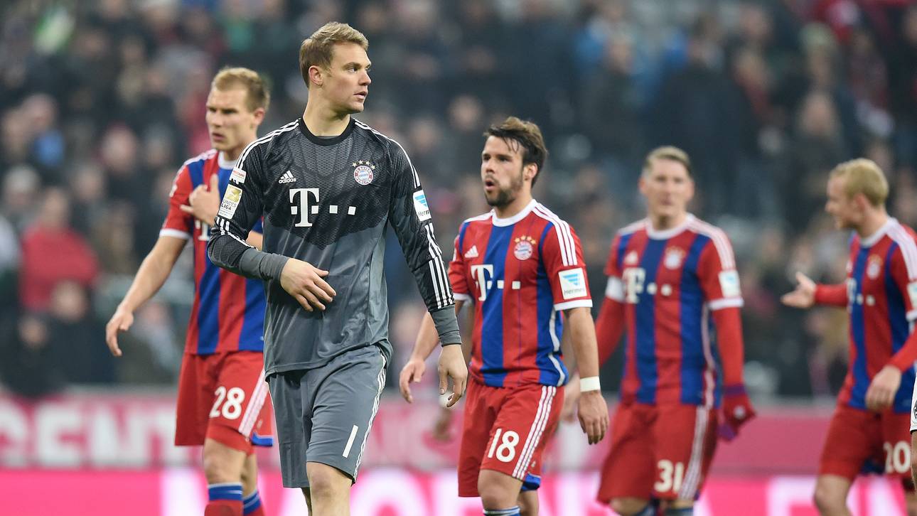 Note 5 für fünf Bayern-Stars