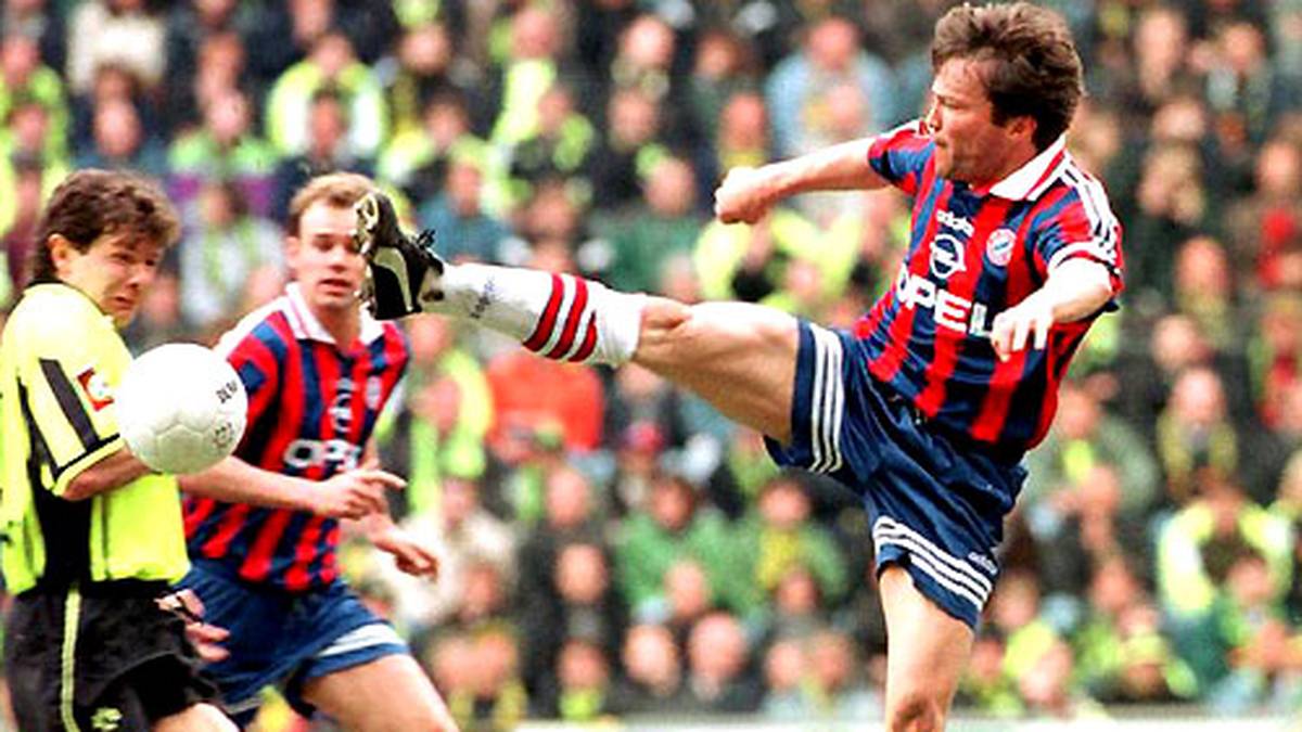 Kurz darauf lässt der Rekordnationalspieler auch noch Taten folgen und springt mit gestrecktem Bein auf Möller zu. Die hitzige Partie endet 1:1.
                  