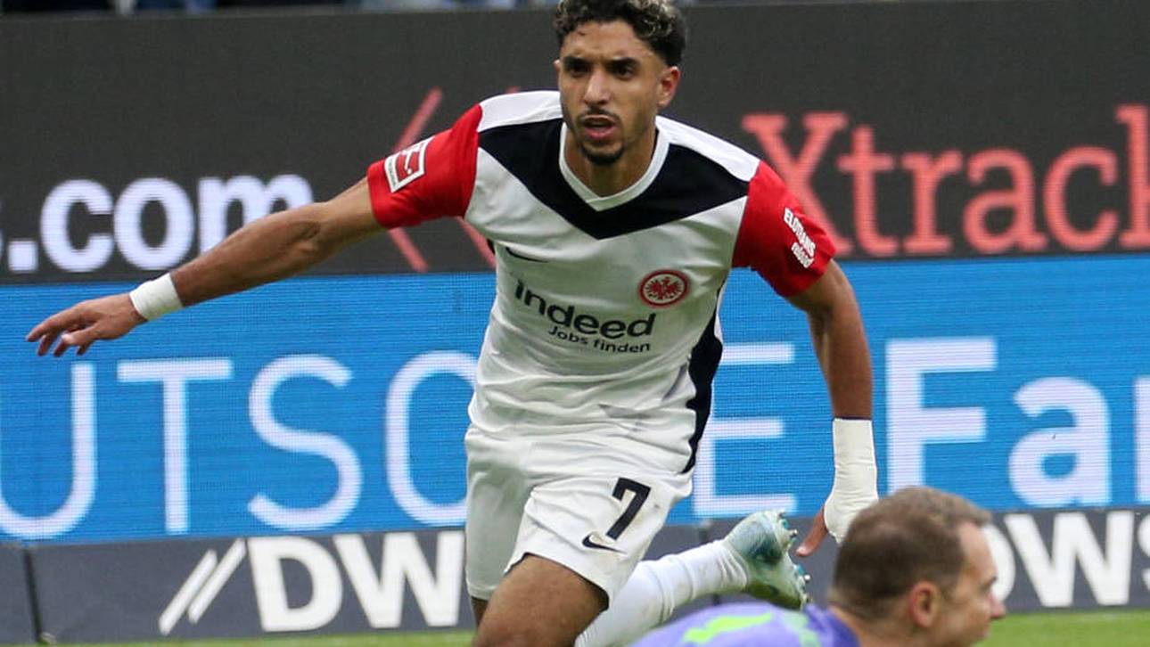 Omar Marmoush traf für Frankfurt doppelt