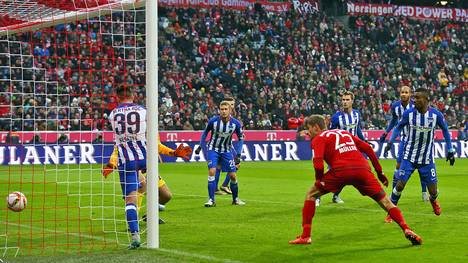 Thomas Müller erzielt am 14. Spieltag bereits seinen 13. Saisontreffer 