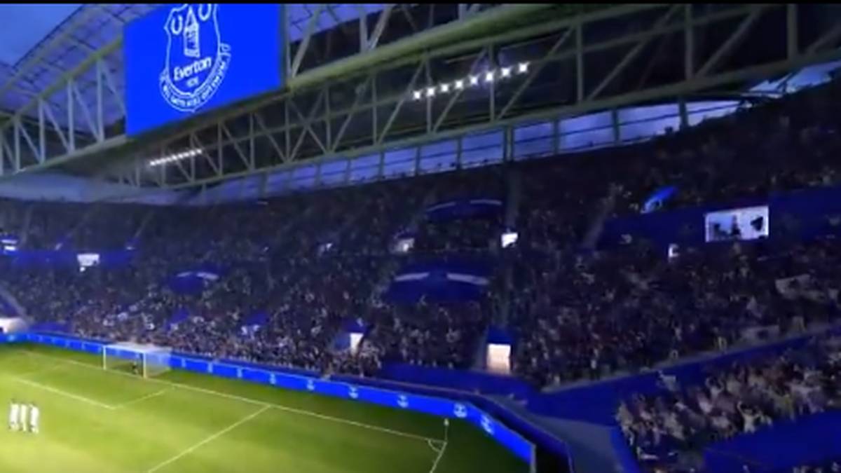 Analog zur berühmten "Gelben Wand" im Signal-Iduna-Park streben auch die "Toffees" eine "Blaue Wand" an, indem 13.000 Stehplätze auf der Südseite installiert werden sollen