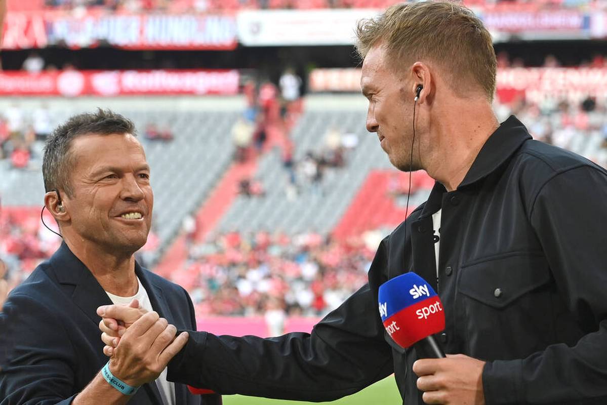 Auch Lothar Matthäus (links) sprach über Julian Nagelsmann