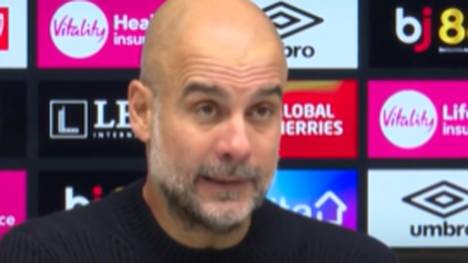 Manchester City verliert erstmals seit September 2023 zwei Pflichtspiele in Folge - Pep Guardiola analysiert die Niederlage.