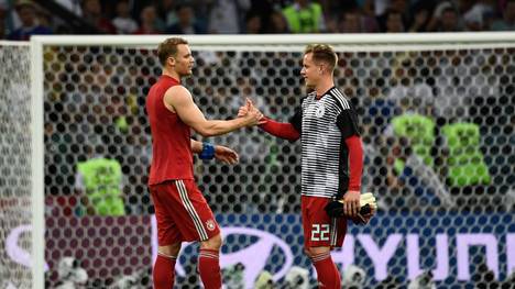 Manuel Neuer und Marc-André ter Stegen kämpfen um das Tor im DFB-Team