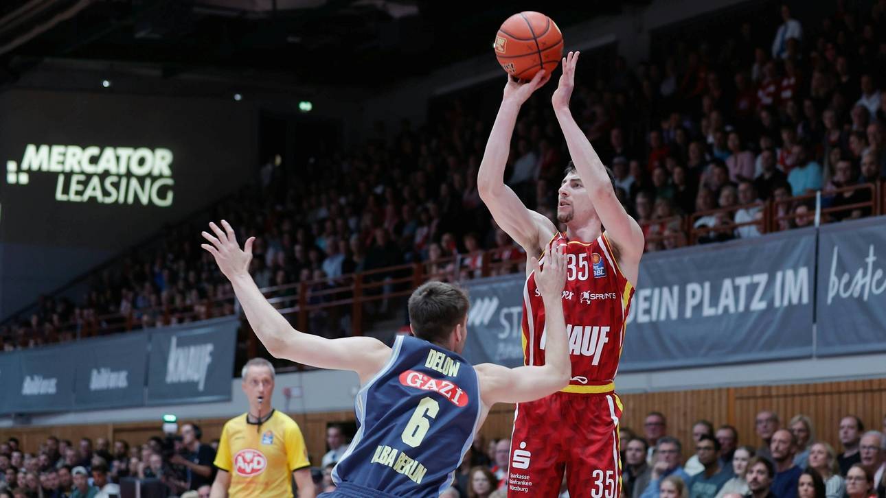 ALBA verliert auch in Würzburg