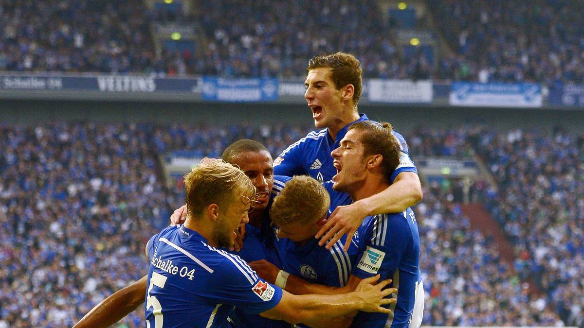 Trainer Andre Breitenreiter und die Neuzugänge Johannes Geis und Franco Di Santo haben auf Schalke zudem wieder für positive Stimmung gesorgt