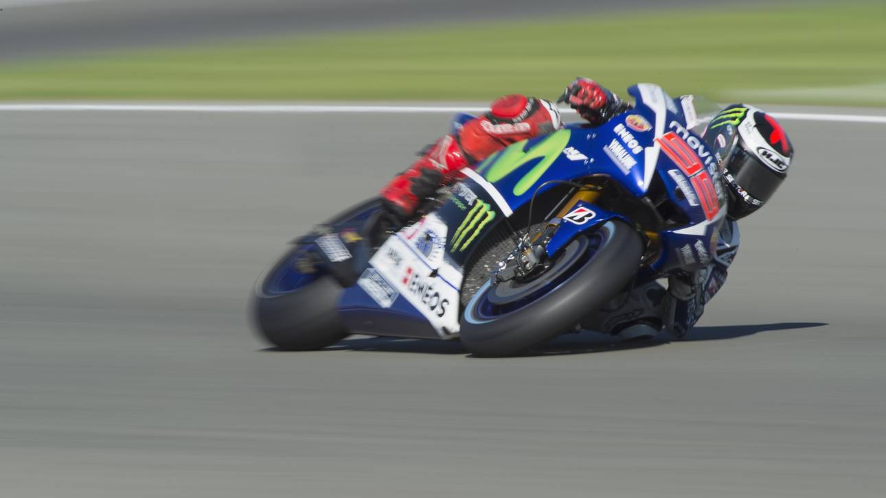 Lorenzo beim Showdown auf der Pole