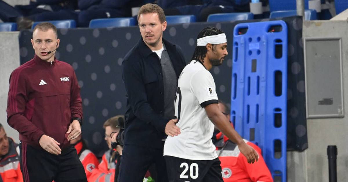 Nagelsmann reacts to Gnabry shock