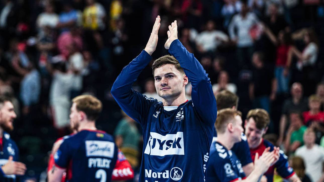 Emotionales Spiel für Handball-Star