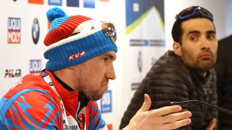 Alexander Loginov steht bei der Biathlon-WM in der Kritik
