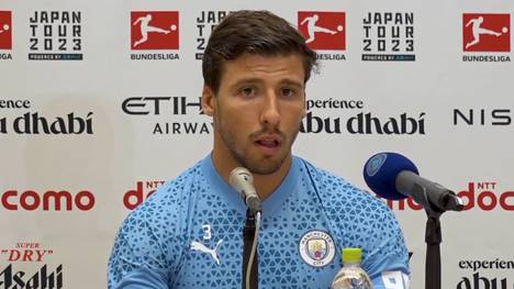 Vor dem Duell mit den Bayern spricht Citys Innenverteidiger Ruben Dias über Kim Min-Jae, den neuen FCB-Abwehrspieler. Er glaubt, man werde in München viel Freude am Koreaner haben.