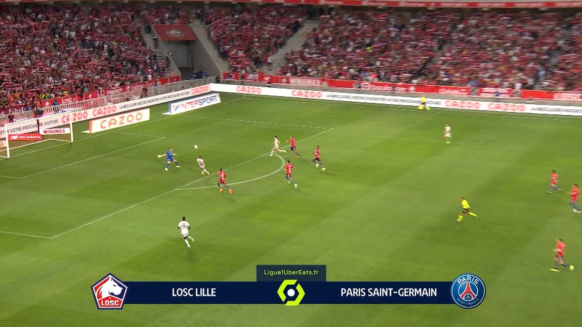 Paris Saint-Germain erzielt gegen OSC Lille das zweitschnellste Tor der Ligue-1-Geschichte. Kylian Mbappé vollendet eine Traumkombination, an der auch Neymar und Messi beteiligt sind.