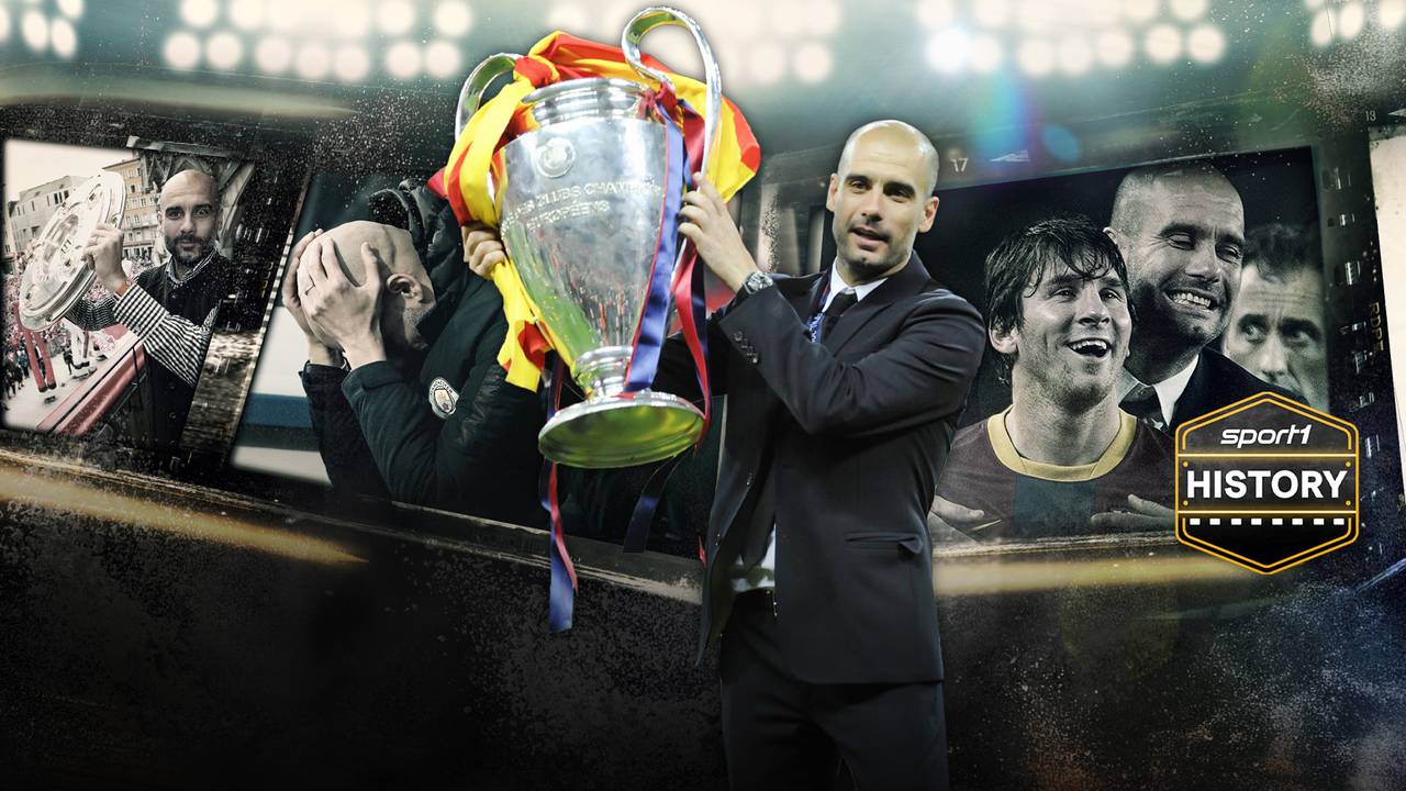 SPORT1 History zum 50. Geburtstag von Erfolgstrainer Pep Guardiola