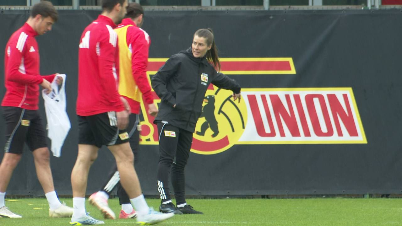 Bundesligageschichte in Köpenick: So lief Etas erste Trainingseinheit