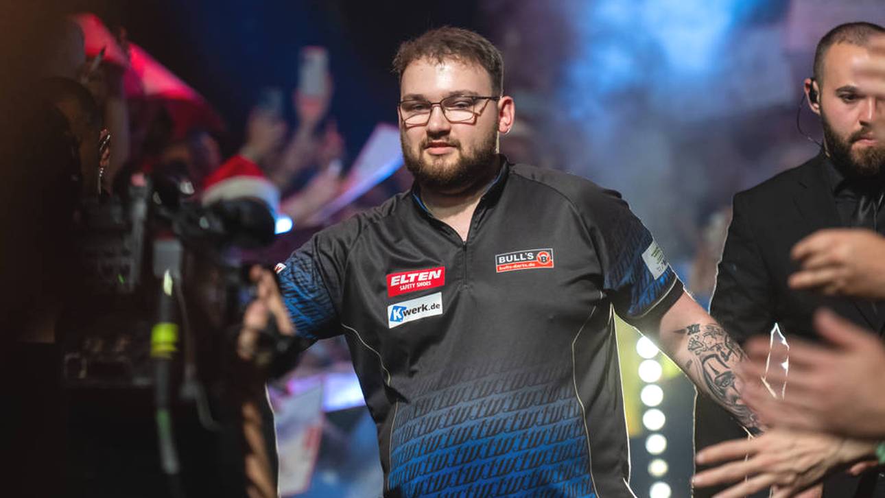 Deutscher Neuling wirft 9-Darter!