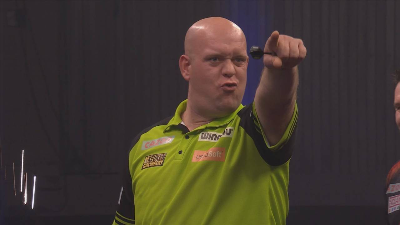 Darts Premier League: Michael van Gerwen gewinnt in Exeter mit 6:3 gegen Clayton
