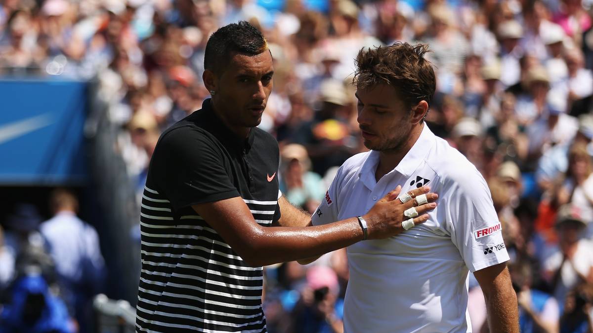 MONTREAL, 2015: In Montreal kommt es zum vorläufigen Tiefpunkt. In einem Match gegen Stan Wawrinka provoziert er den Schweizer mit der Äußerung, dass sein Aussie-Kollege Thanasi Kokkinakis seiner Freundin Donna Vekic sehr nahegekommen sei: "Kokkinakis banged your girlfriend, sorry to tell you that, mate", sagt er wortwörtlich