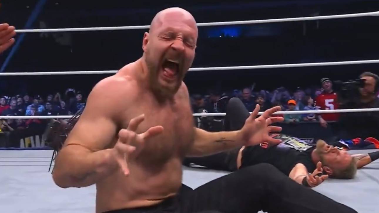 Schockmoment bei Gigantenduell