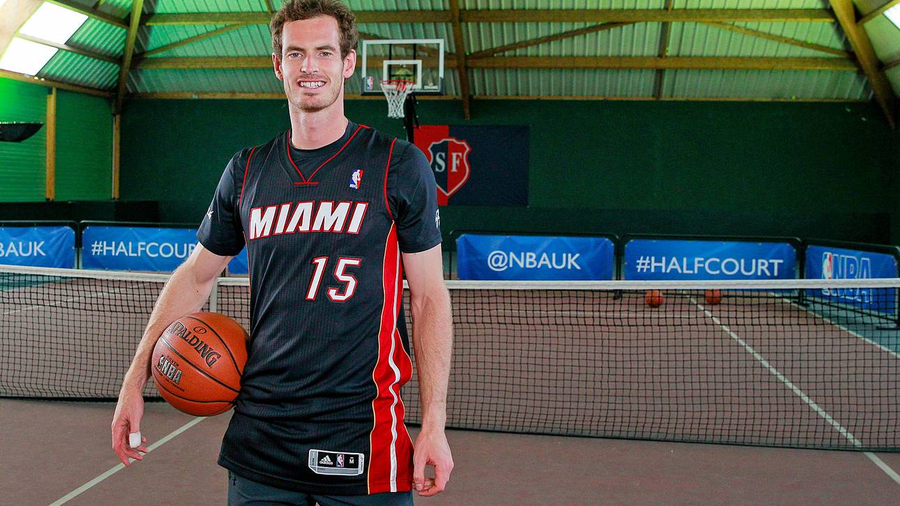 Murray bei der Halfcourt Challenge