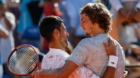 Beim von Novak Djokovic (l.) organisierten Turnier nahm auch Alexander Zverev teil