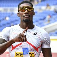 Fred Kerley ist beim 100-m-Rennen beim zweiten Meeting der Diamond League in Rabat nicht zu schlagen.