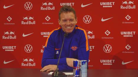 Julian Nagelsmann äußert sich zum starken Abschneiden der deutschen Vereine in Europa. Dabei kommt der Trainer von RB Leipzig mit einem kuriosen Geständnis um die Ecke.