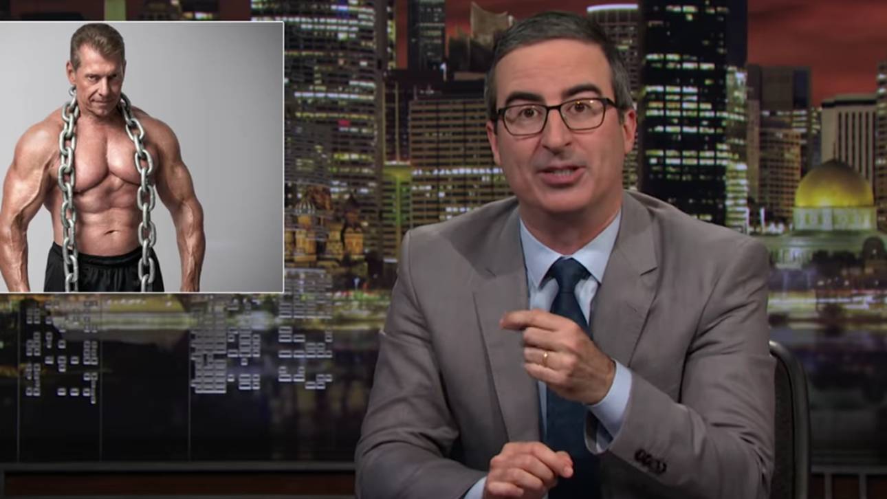 Wie John Oliver WWE in die Zange nahm