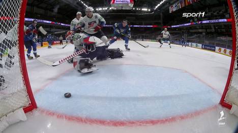 Der Titelverteidiger startet erfolgreich in die Eishockey-WM und besiegt die USA mit 2:1. Die Highlights.