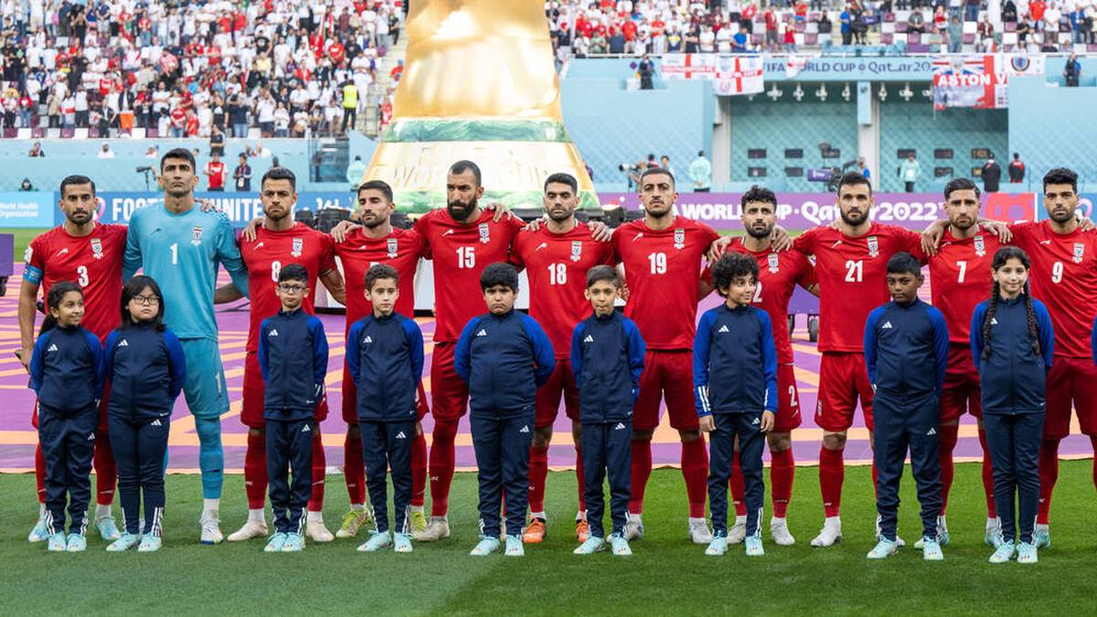 Irans Spieler sangen die Hymne nicht