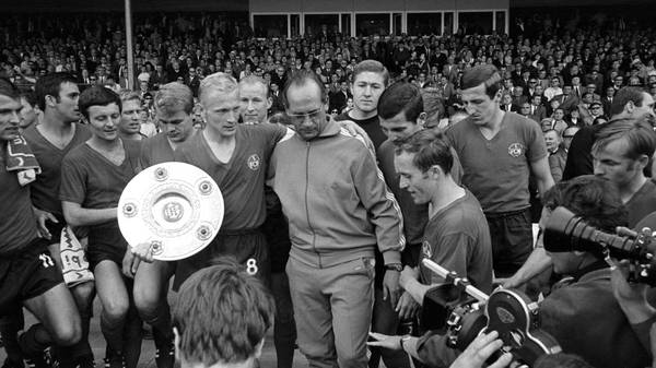 Max Merkel holte mit dem 1. FC Nürnberg 1968 den Meistertitel