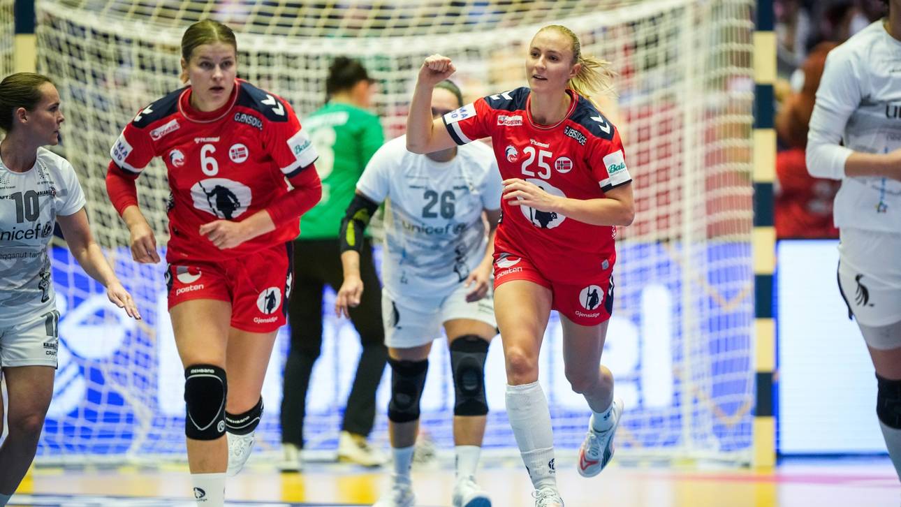 Norwegerinnen starten mit Kantersieg in die Handball-WM