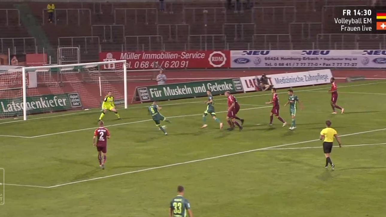 Homburg schlägt den VfR Aalen