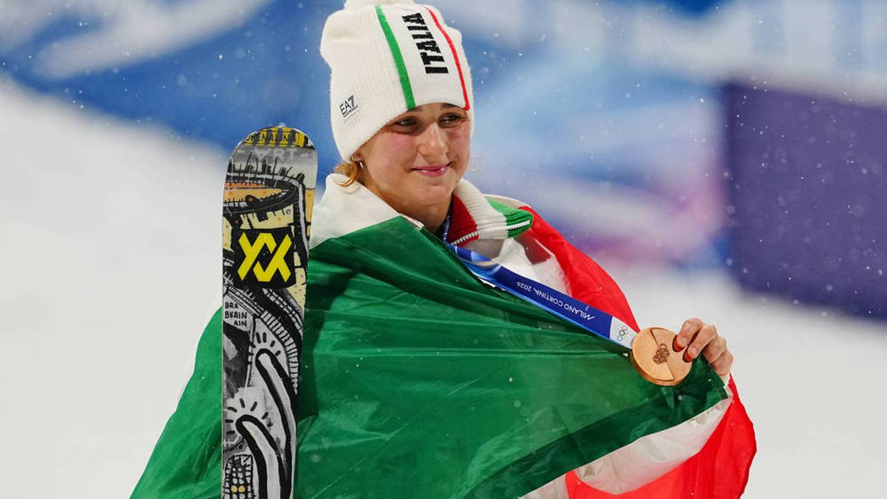 Flora Tabanelli gewann Bronze im Big-Air und das trotz gerissenen Kreuzbands